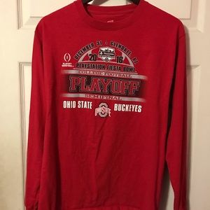 Ohio State Buckeyes 2016 Fiesta Bowl LS Tee M